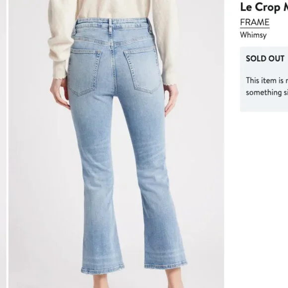 FRAME Le Crop Mini Bootcut Jeans